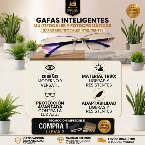 Gafas TR90 Fotocromatica